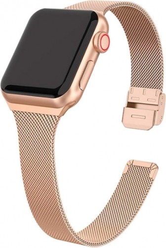 Tech-Protect watch strap MilaneseBand Apple Watch 4/5/6/7/SE 38/40/41mm, gold image 1