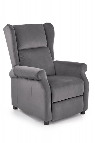 Halmar AGUSTIN recliner, color: grey image 1