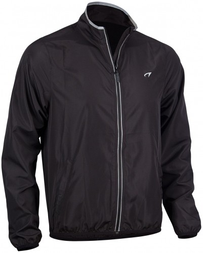 Men's running jacket AVENTO Basic 74RE ZWA S Black image 1