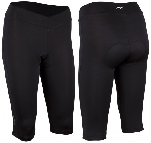 Women's shorts for cycling AVENTO 3/4 81BO ZWA 40 Black image 1