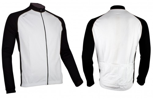 Jacket AVENTO Cycling 81BV WIZ S White/Black image 1
