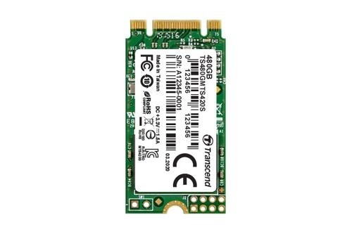 Transcend M.2 SSD 420S 480GB image 1