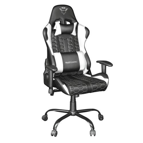 Trust GXT 708W Resto Universal gaming chair Black, White image 1