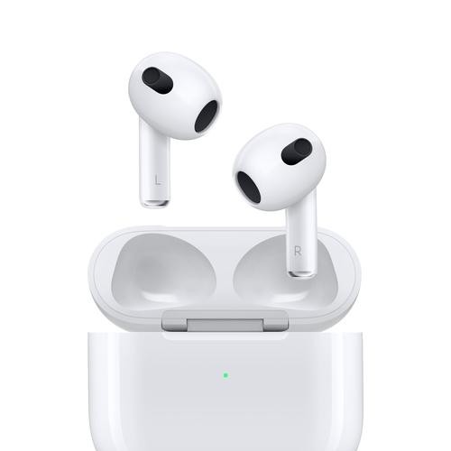 Apple AirPods (3rd generation) AirPods (3rd generation) Headphones Wireless In-ear Calls/Music Bluetooth White image 1