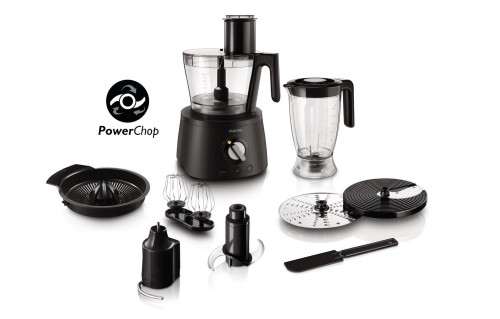 Philips Avance Collection Food processor HR7776/90 1000 W Compact 2 in 1 setup 3.4 L bowl image 1