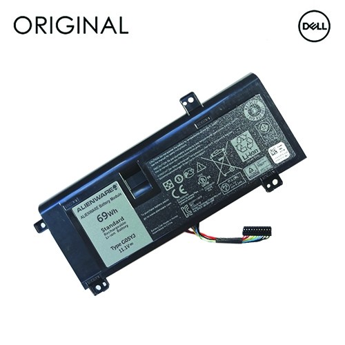 Notebook Battery DELL 8X70T, 6216mAh, Original image 1