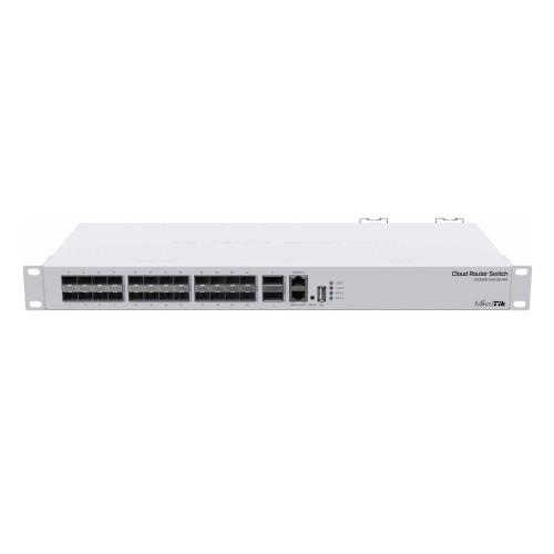 Switch|MIKROTIK|Rack|1x10Base-T / 100Base-TX|24xSFP+|2xQSFP+|1xRJ45|CRS326-24S+2Q+RM image 1