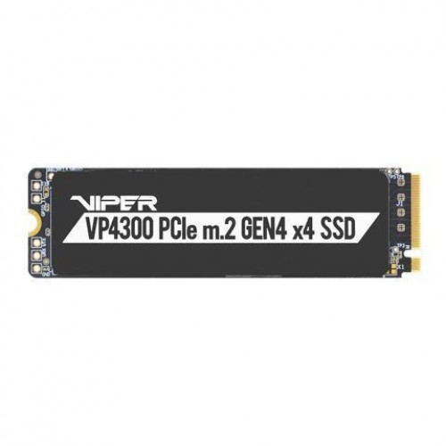 SSD|PATRIOT|Viper VP4300|2TB|M.2|PCIE|NVMe|Write speed 6800 MBytes/sec|Read speed 7400 MBytes/sec|TBW 2000 TB|VP4300-2TBM28H image 1