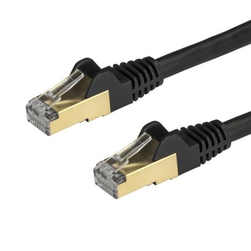 UTP Category 6 Rigid Network Cable Startech 6ASPAT150CMBK        1,5 m Black image 1