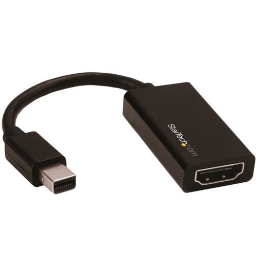 Mini DisplayPort to HDMI Adapter Startech MDP2HD4K60S          4K Ultra HD Black image 1