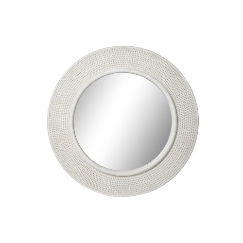 Настенное зеркало DKD Home Decor Белый Стеклянный Деревянный MDF (115 x 2.5 x 115 cm) image 1