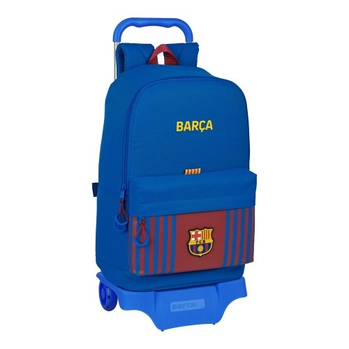 Школьный рюкзак с колесиками F.C. Barcelona (31 x 47 x 15 cm) image 1