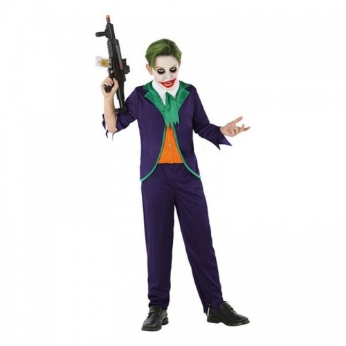 Bigbuy Carnival Маскарадные костюмы для детей 112681 Паяц Joker (3 Pcs) image 1