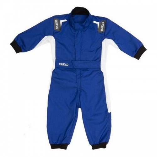 Childrens Racing Jumpsuit Sparco Blue 6-9 Months image 1