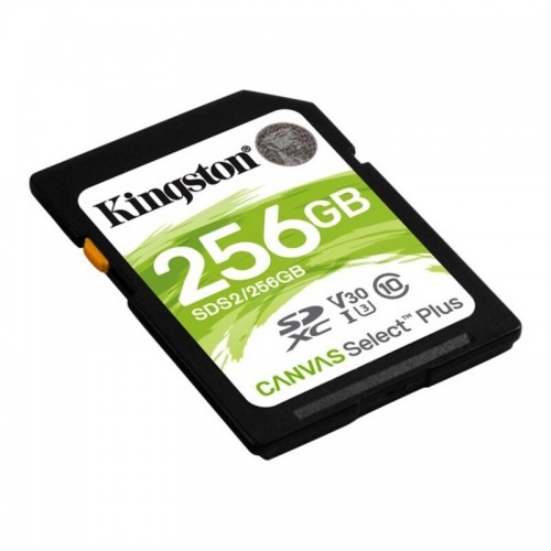 SD Atmiņas Karte Kingston SDS2 256 GB Melns image 1