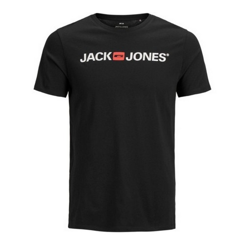 Футболка с коротким рукавом мужская JJECORP LOGO TEE SS Jack & Jones 12137126 Чёрный image 1