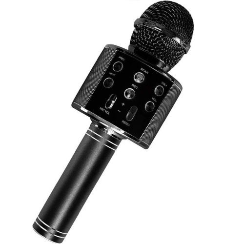 Blackmoon (8995) Karaoke mikrofons Bluetooth 4.0 (Melns) image 1