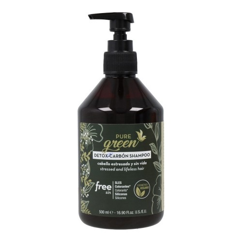Shampoo Pure Green Detox Carbon (500 ml) image 1
