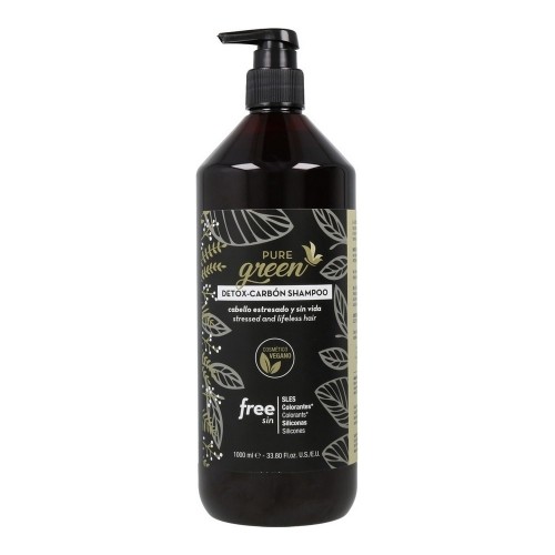 Shampoo Pure Green Detox Carbon (1000 ml) image 1
