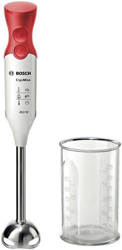 Bosch MSM64110 blender Immersion blender 450 W Red, White image 1