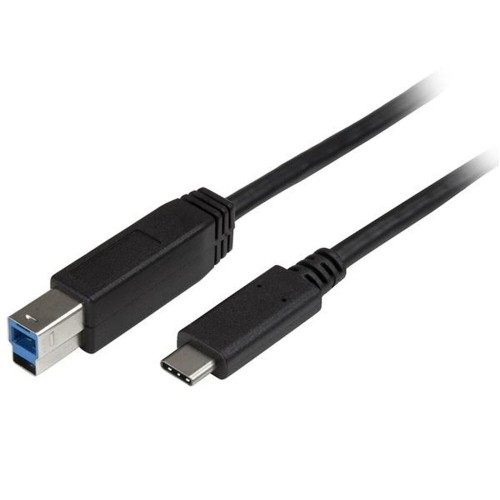 Кабель USB C — USB B Startech USB315CB2M           (2 m) Чёрный image 1