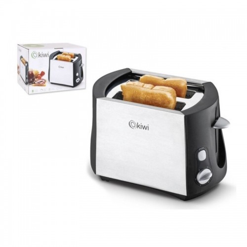 Toaster Kiwi KT-6512 Black Grey 800 W image 1