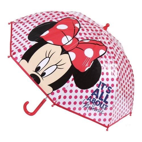 Lietussargs Minnie Mouse Sarkans (Ø 71 cm) image 1