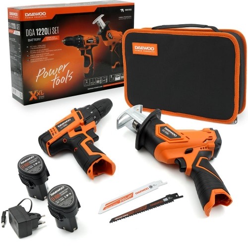 CORDLESS SET: DRILL + SAW/DGA 1220LI SET DAEWOO image 1