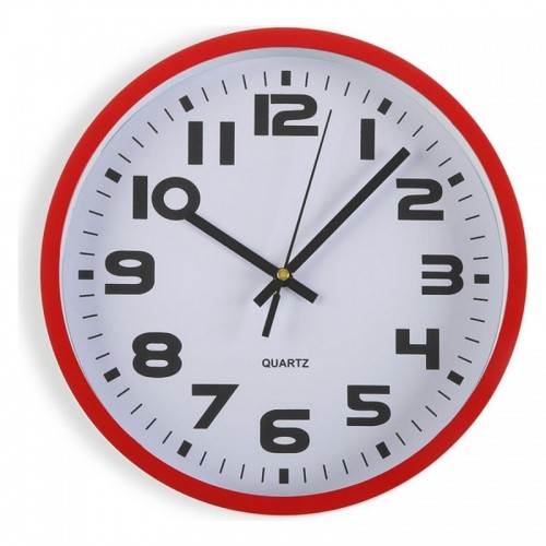 Bigbuy Home Настенное часы Красный Пластик (3,8 x 25 x 25 cm) image 1