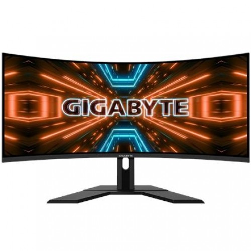 Gigabyte Gaming Monitor G34WQC A 34 ", VA, QHD, 3440 x 1440 pixels, 21:9, 1 ms, 350 cd/m², Black, HDMI ports quantity 2, 144 Hz image 1