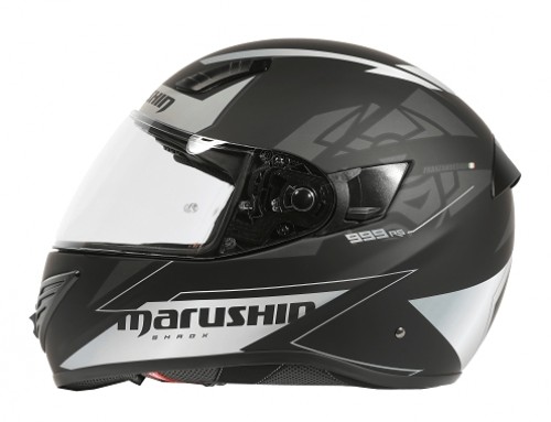 Marushin 999 RS Comfort Shaox BlackSilver XL ķiveres image 1