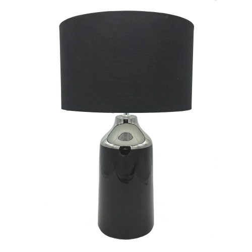Desk lamp DKD Home Decor Black Multicolour Silver Metal Stoneware 50 W 220 V 32 x 32 x 52 cm image 1