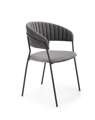 Halmar K426 chair color: grey image 1