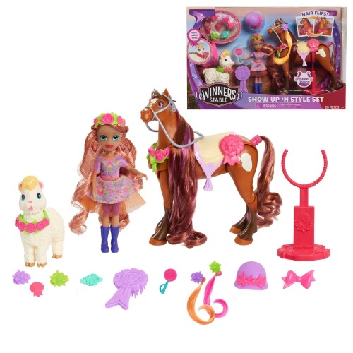 WINNERS STABLE styling set with horse accessories  Show Up N Style, 53180 image 1