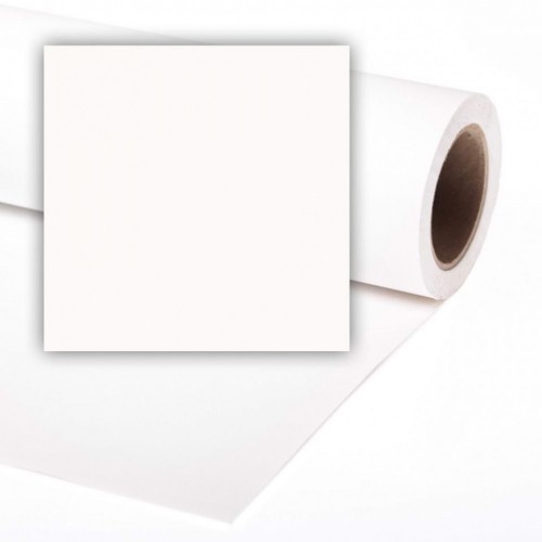 Colorama бумажный фон 2.72x11 м, super white image 1