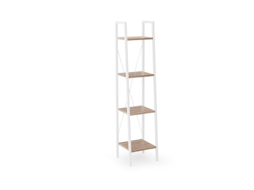 Halmar NARVIK REG1 shelving white / sonoma oak image 1