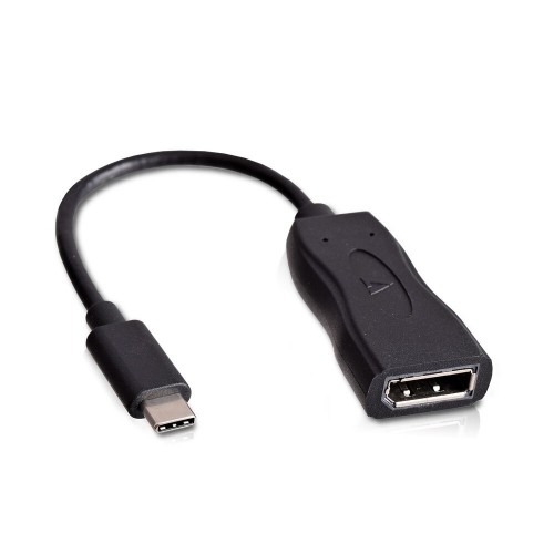 USB C to DisplayPort Adapter V7 V7UCDP-BLK-1E        Black image 1