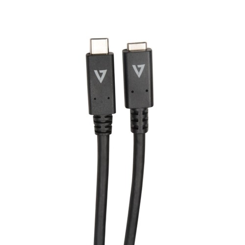 Kabelis USB C V7 V7UC3EXT-2M          Melns image 1