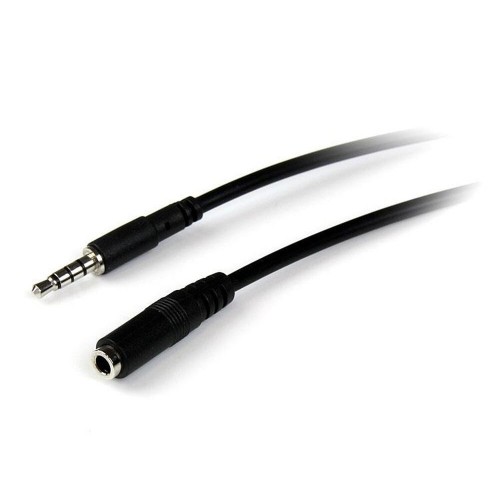 Удлинительный кабель Jack (3,5 мм) Startech MUHSMF2M             (2 m) Чёрный image 1