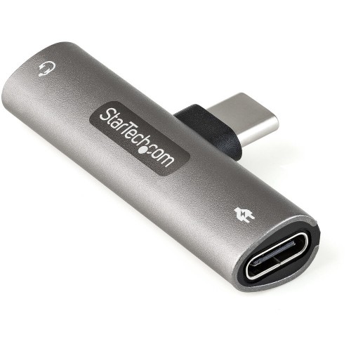 USB C uz Jack 3.5 mm Adapteris Startech CDP235APDM           Sudrabs image 1