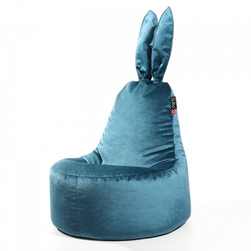 Qubo™ Daddy Rabbit Indigo FRESH FIT пуф (кресло-мешок) image 1