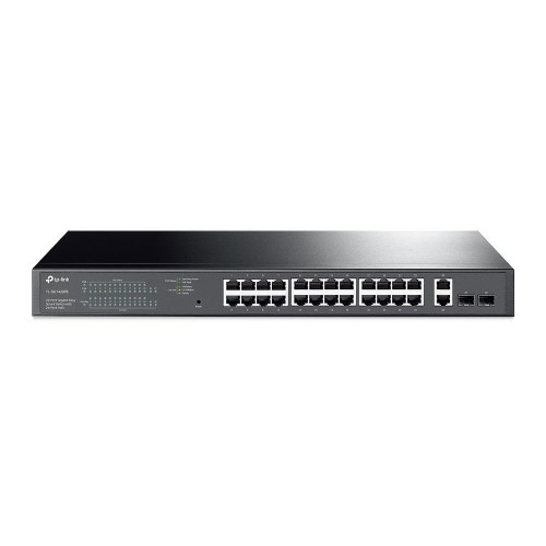 Switch|TP-LINK|TL-SG1428PE|Desktop/pedestal|28x10Base-T / 100Base-TX / 1000Base-T|PoE+ ports 24|250 Watts|TL-SG1428PE image 1
