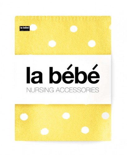 La bebe™ Lambswool 70х100 Art.36628 Yellow Детское шерстяное одеяло (New Zealand wool), 100x70 см image 1