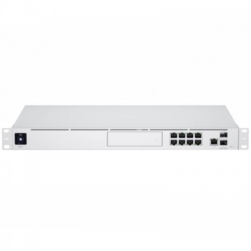 Ubiquiti 1U Rackmount 10Gbps UniFi Multi-Application System with 3.5" HDD Expansion and 8Port Switch image 1