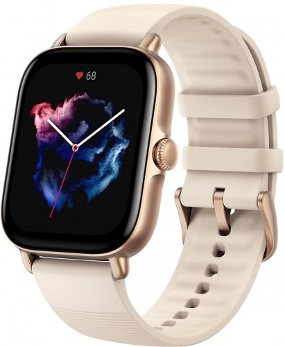 Huami Amazfit GTS 3, ivory white image 1