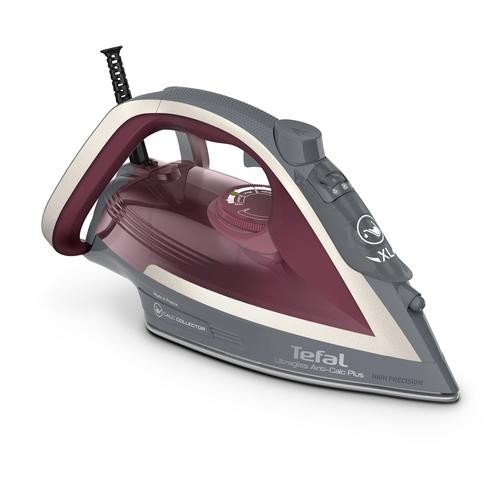 Tefal Ultragliss Anti-Calc Plus FV6840E0 iron Steam iron 2800 W Purple, Silver image 1