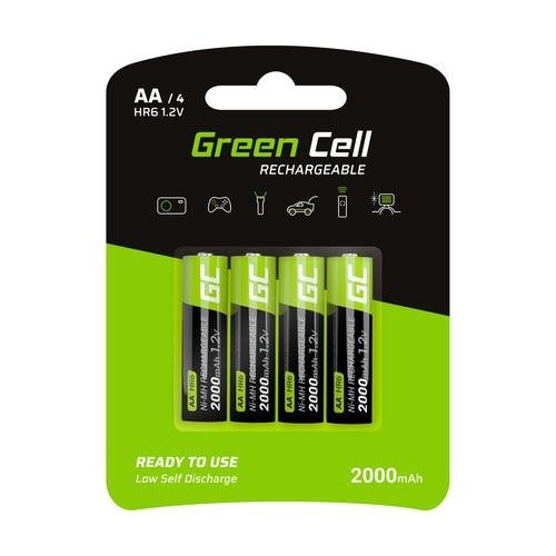 Green Cell GR02 household battery Rechargeable battery AA Nickel-Metal Hydride (NiMH) image 1