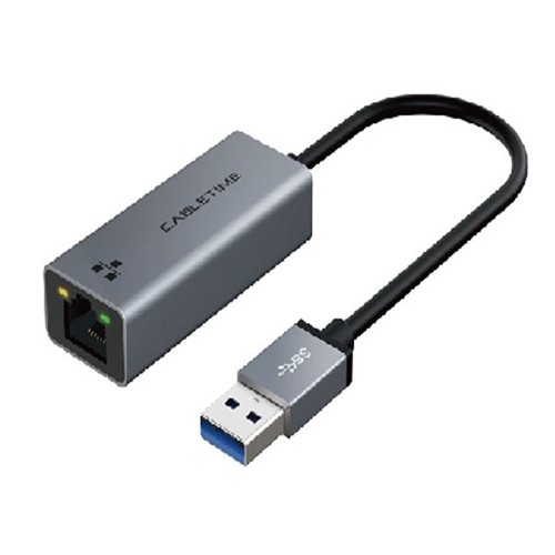 Extradigital Адаптер USB3.0 A-RJ45, 1000Mbps, 0.15m image 1