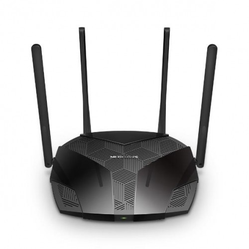Wireless Router|MERCUSYS|Wireless Router|1800 Mbps|IEEE 802.11 b/g|IEEE 802.11n|IEEE 802.11ac|IEEE 802.11ax|3x10/100/1000M|LAN \ WAN ports 1|Number of antennas 4|MR1800X image 1