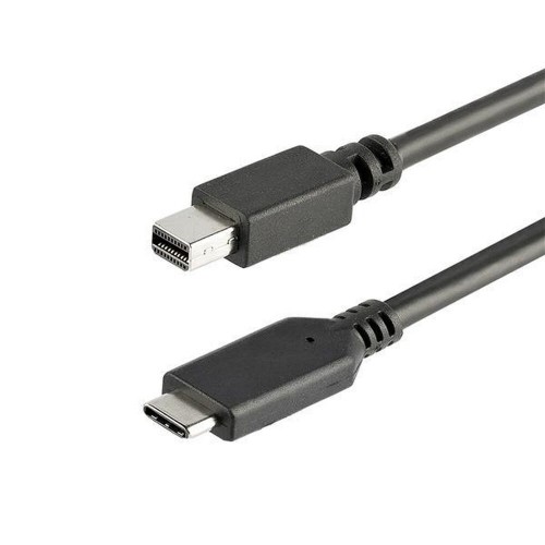 USB C to Mini DisplayPort Adapter Startech CDP2MDPMM1MB         Black 1 m image 1